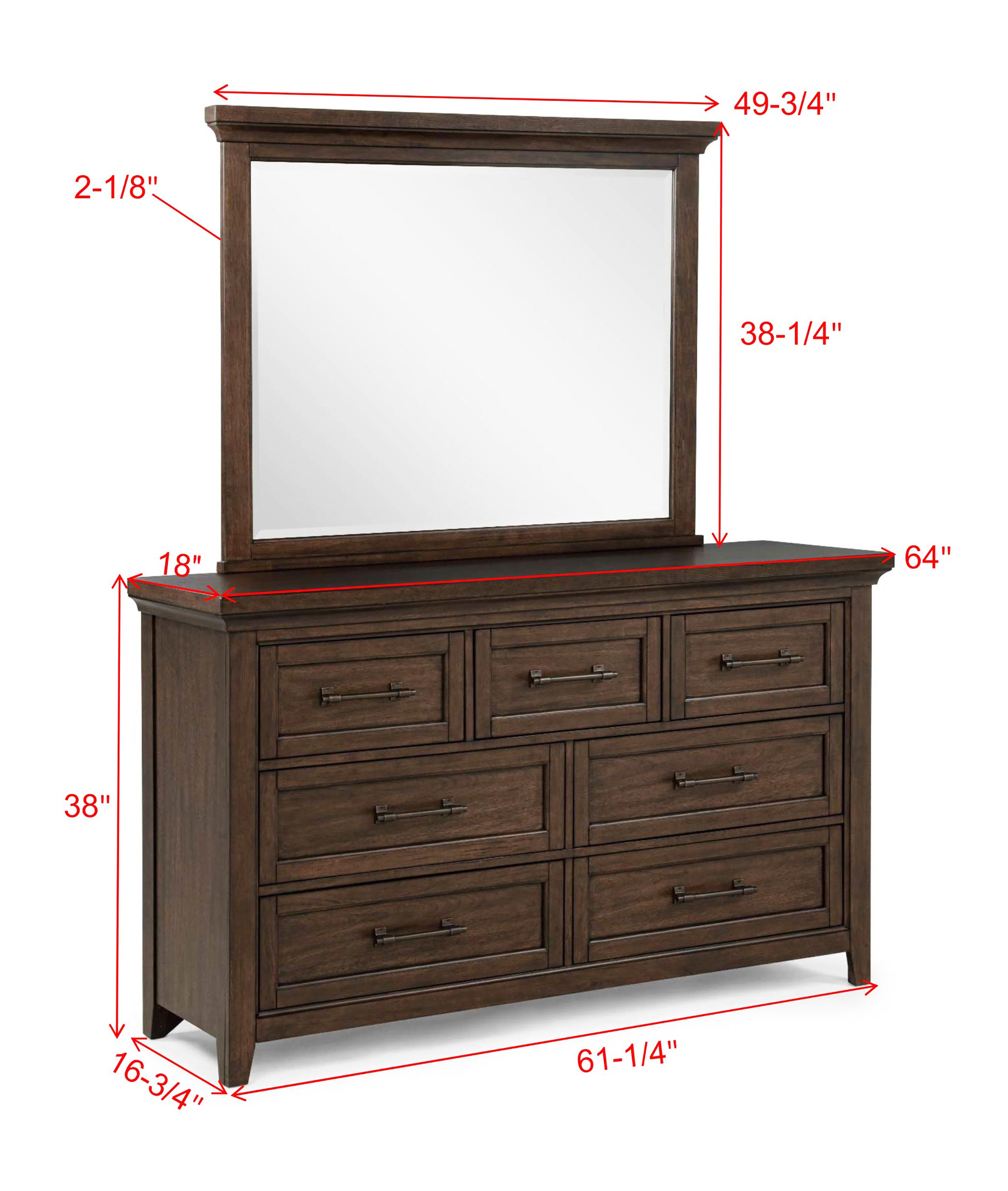 BECKETT SETB1950 (9-Piece Bedroom Set)