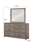 RIVER B3150-DM (2-Piece Bedroom Set)
