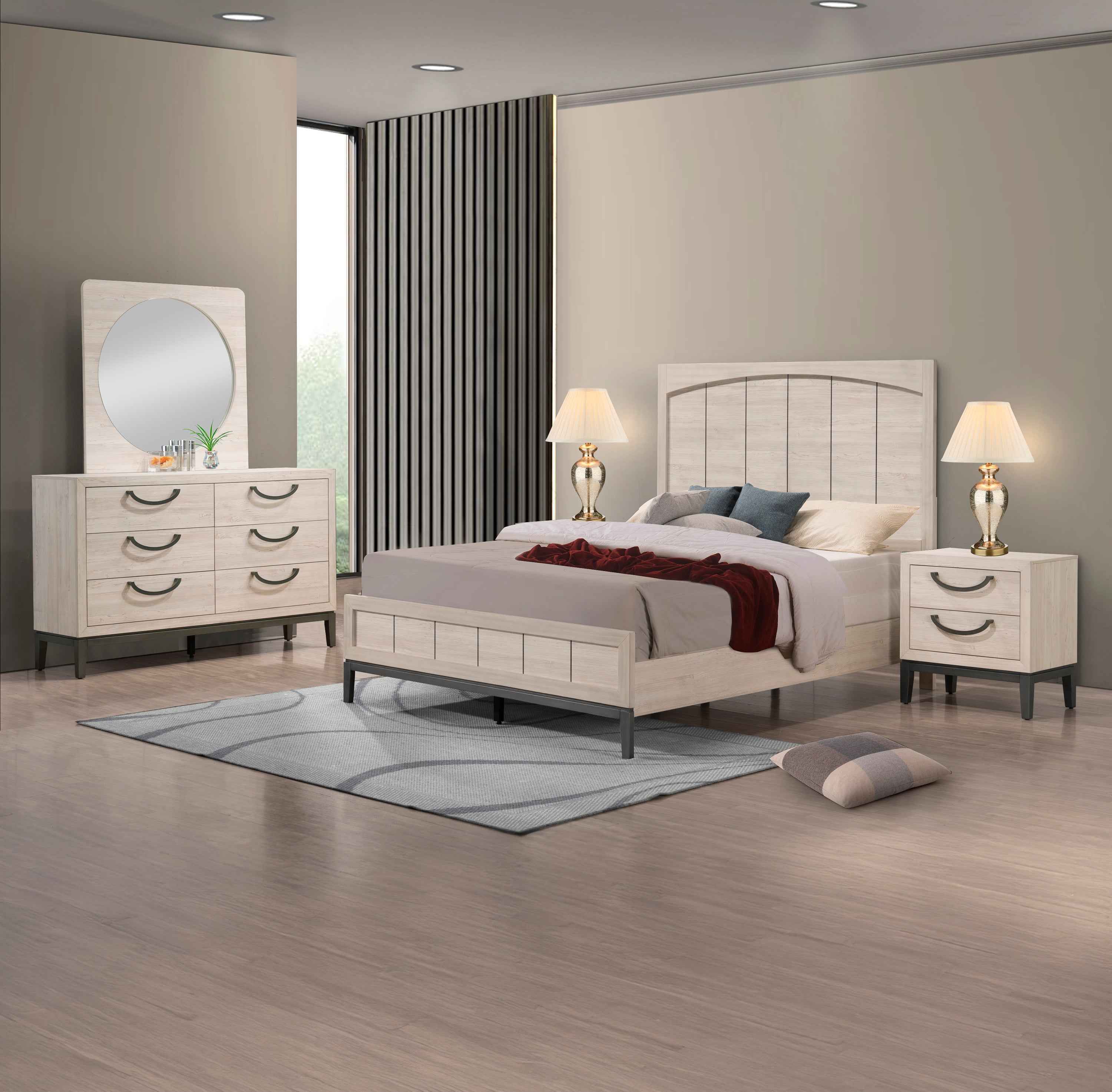 VEDA B3300K (2-Piece Bedroom Set)