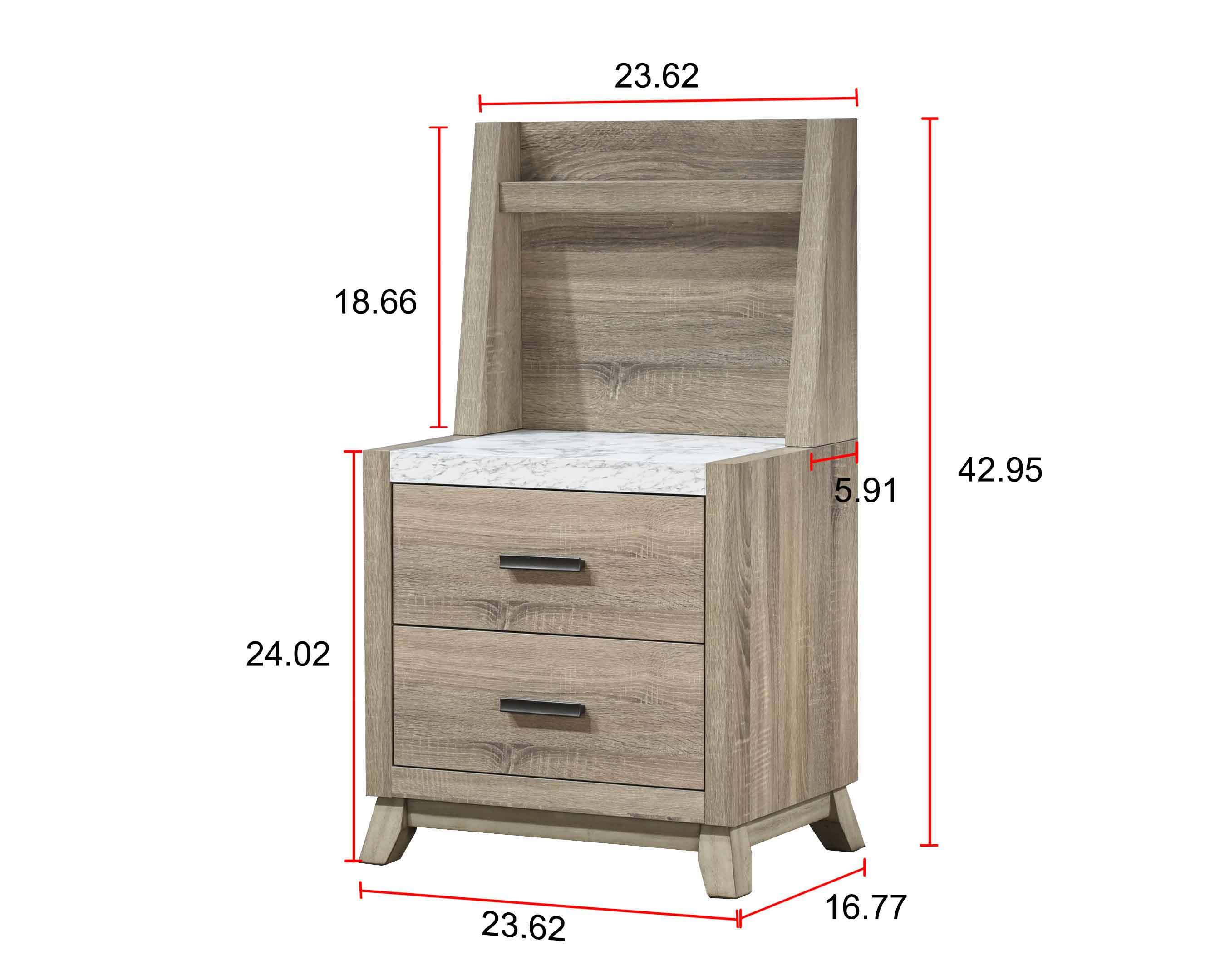 TILSTON B3400Q-5P (7-Piece Bedroom Set)