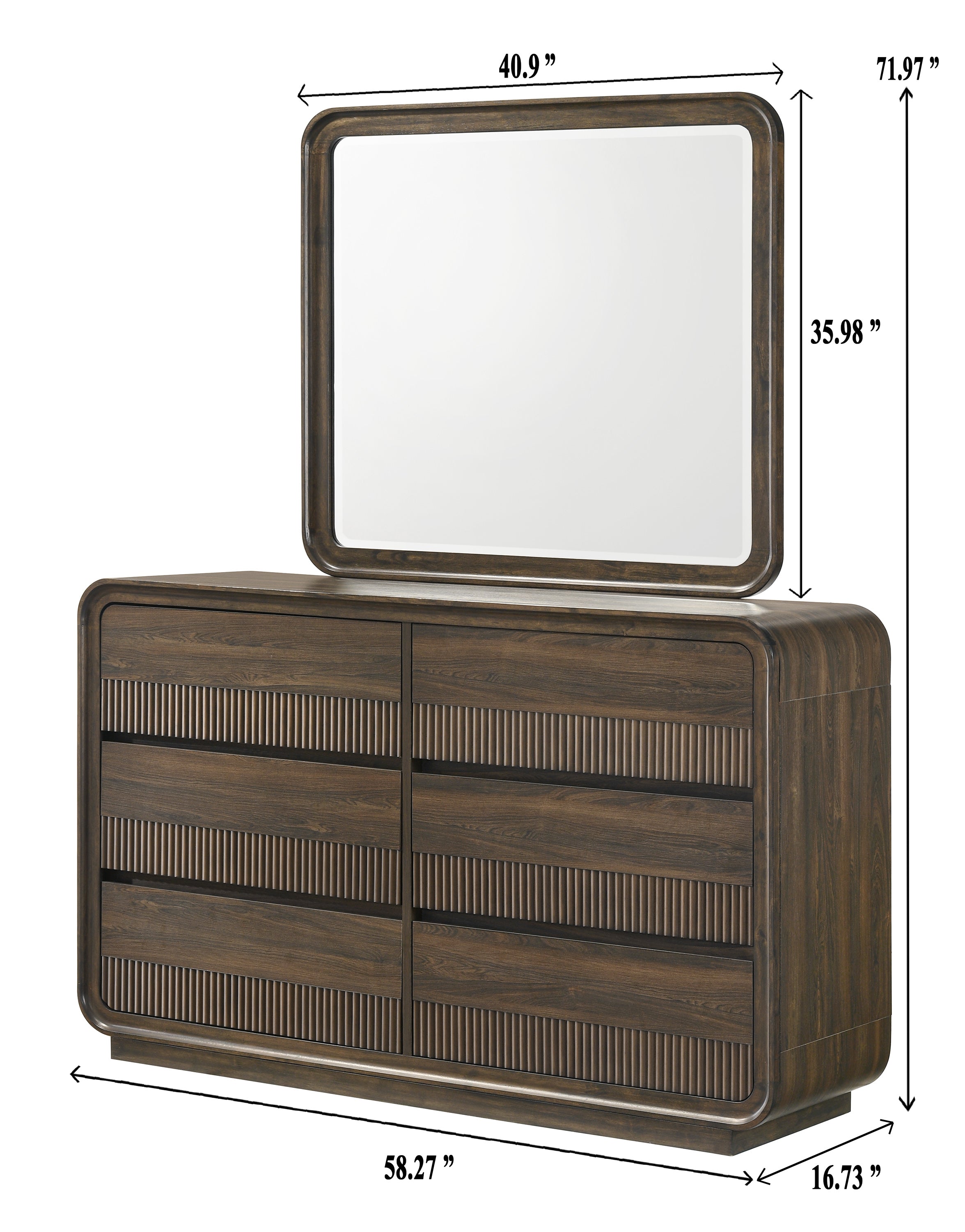 KINKAID B3500K-5P (7-Piece Bedroom Set)