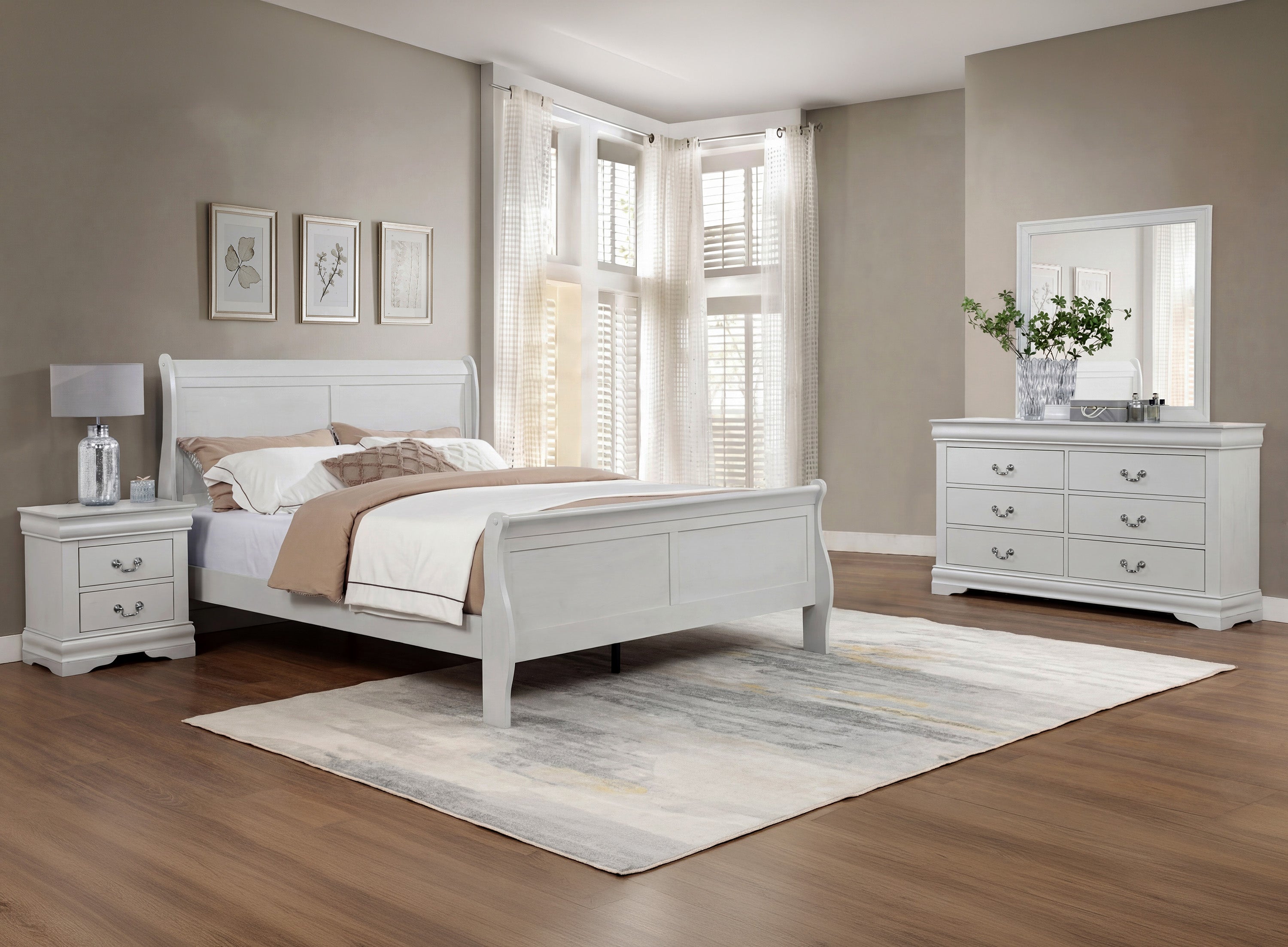 LOUIS PHILIP B3750F-4P (5-Piece Bedroom Set)