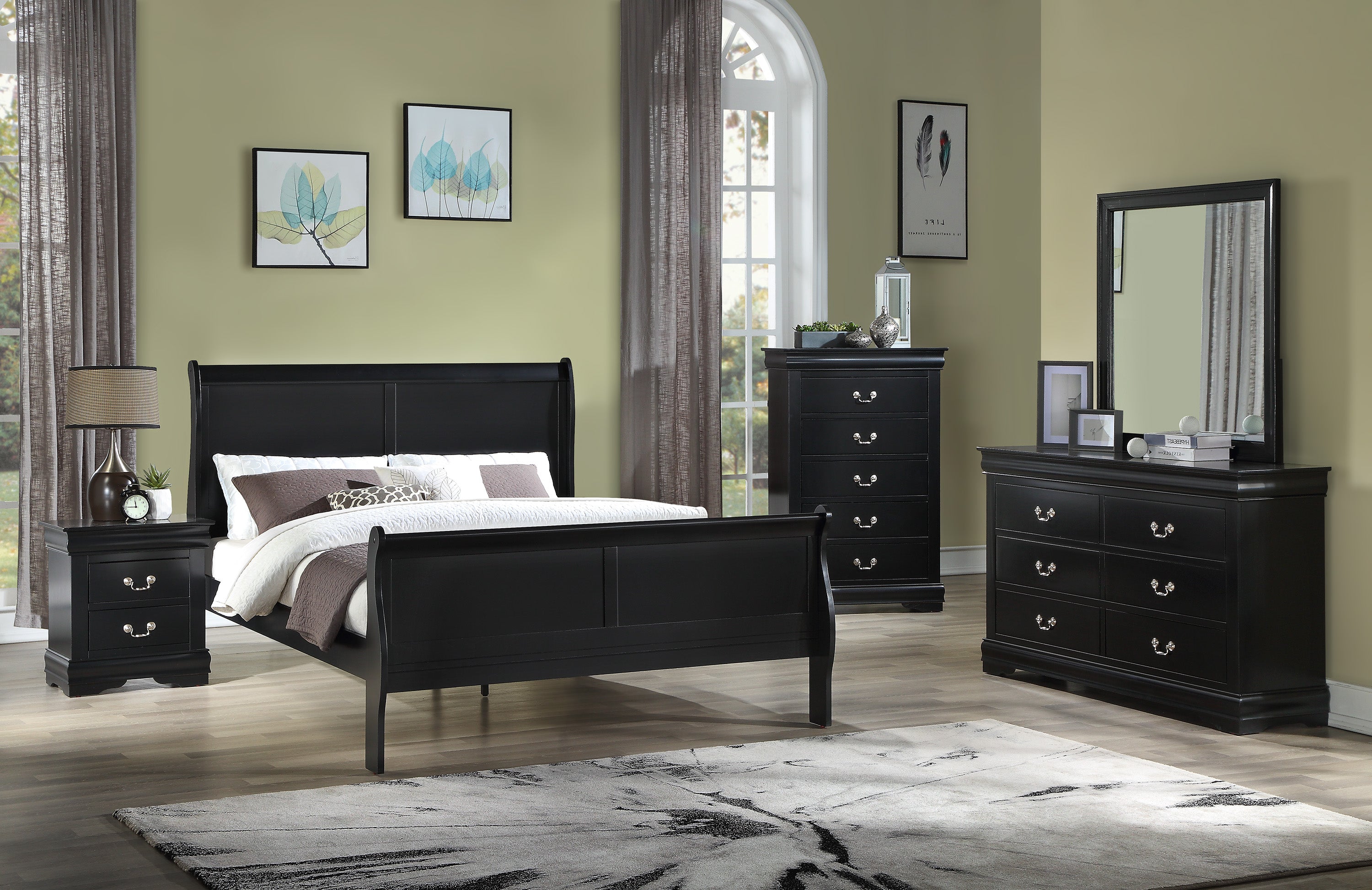 LOUIS PHILIP B3950F (2-Piece Bedroom Set)