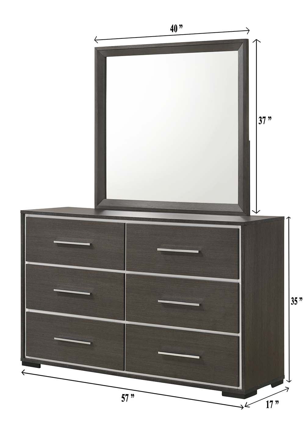 SHARPE SETB4100 (14-Piece Bedroom Set)