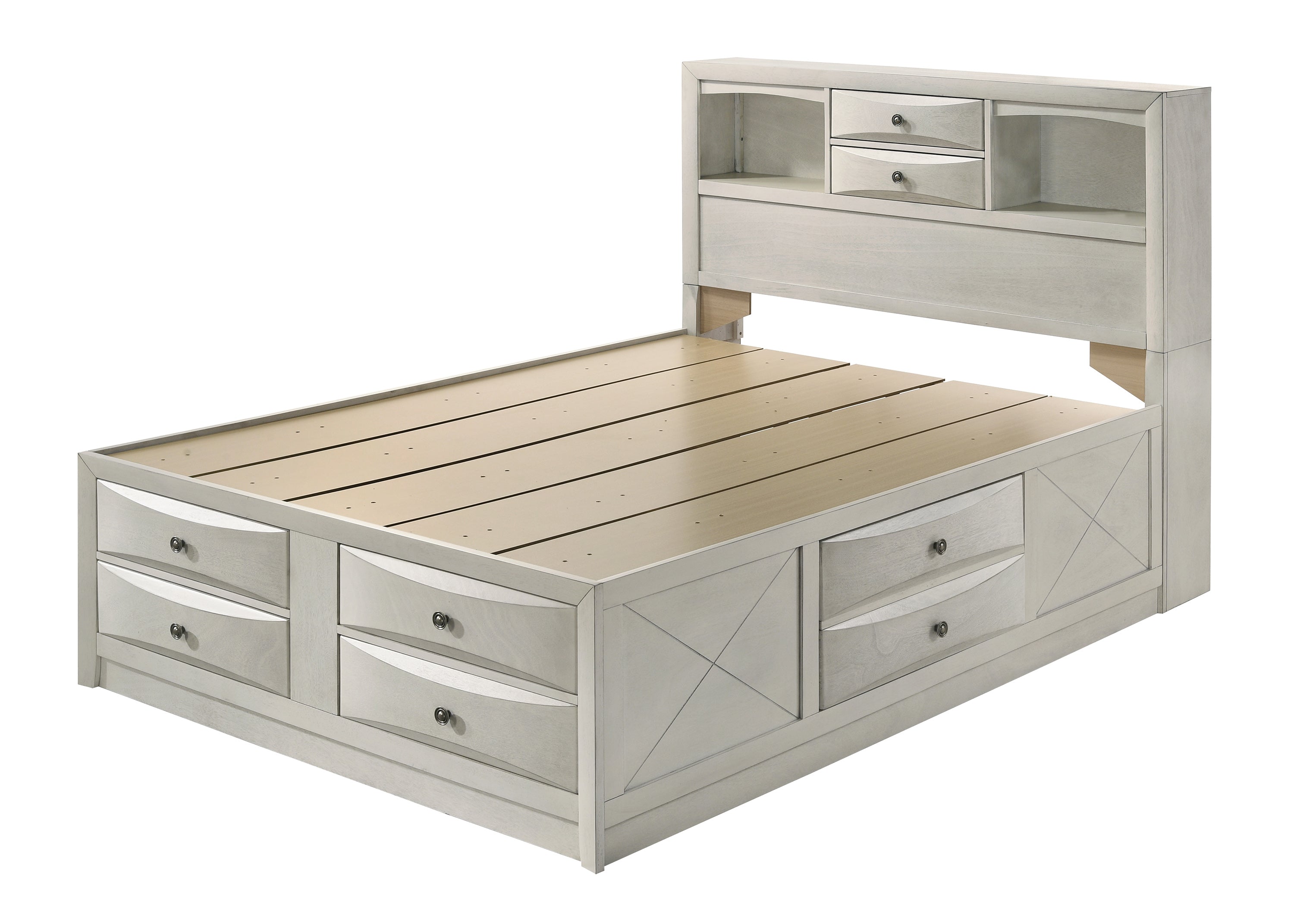 EMILY B4255Q-4P (7-Piece Bedroom Set)