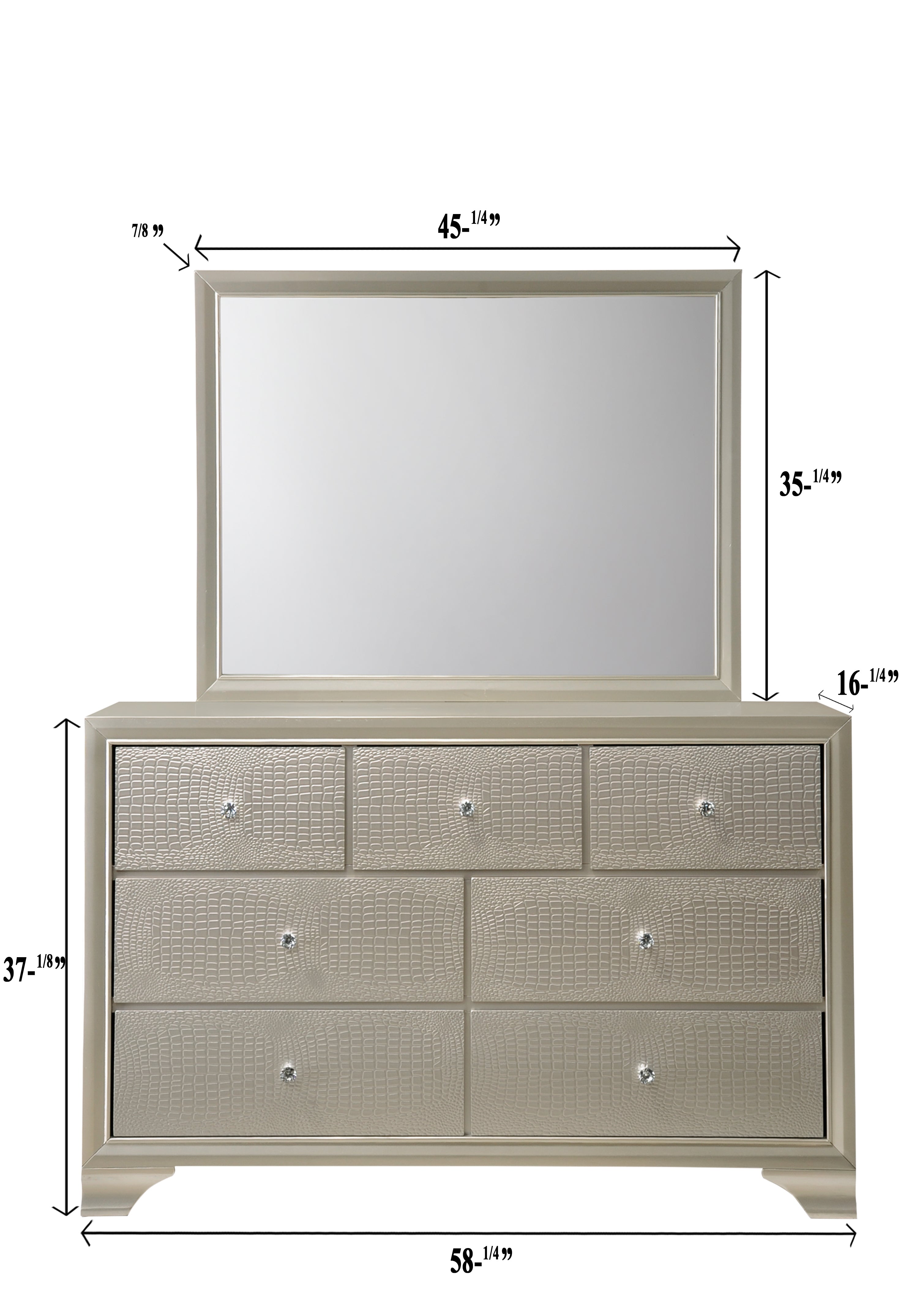 LYSSA SETB4300 (10-Piece Bedroom Set)