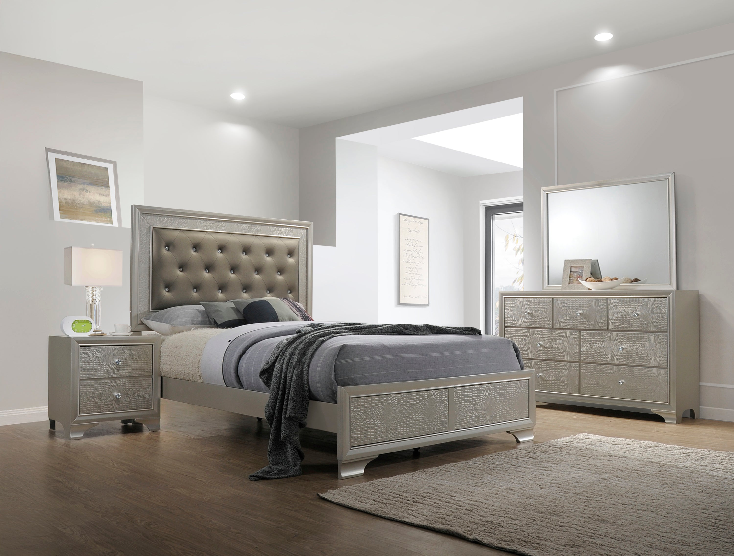 LYSSA SETB4300 (10-Piece Bedroom Set)