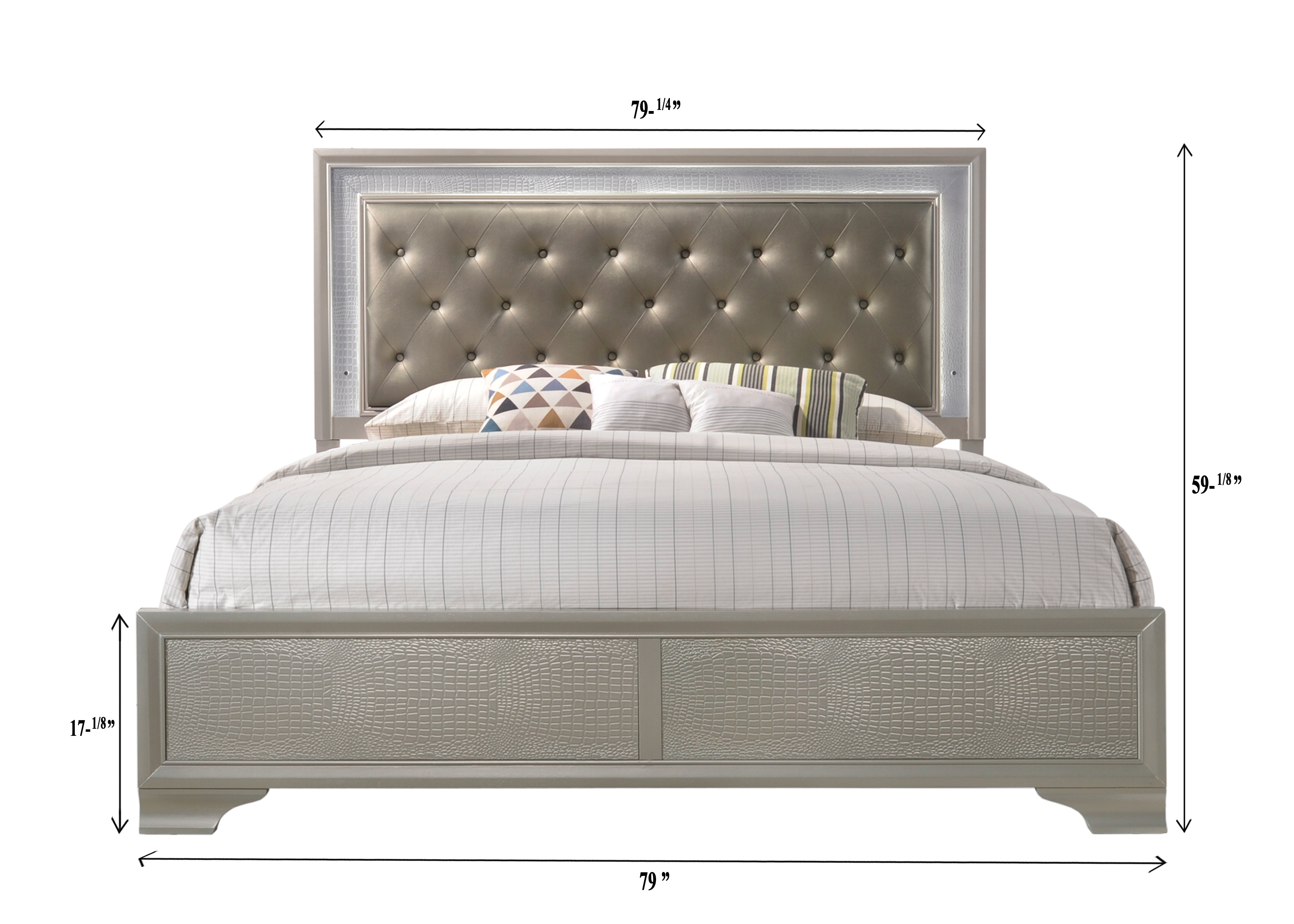LYSSA B4300K (2-Piece Bedroom Set)