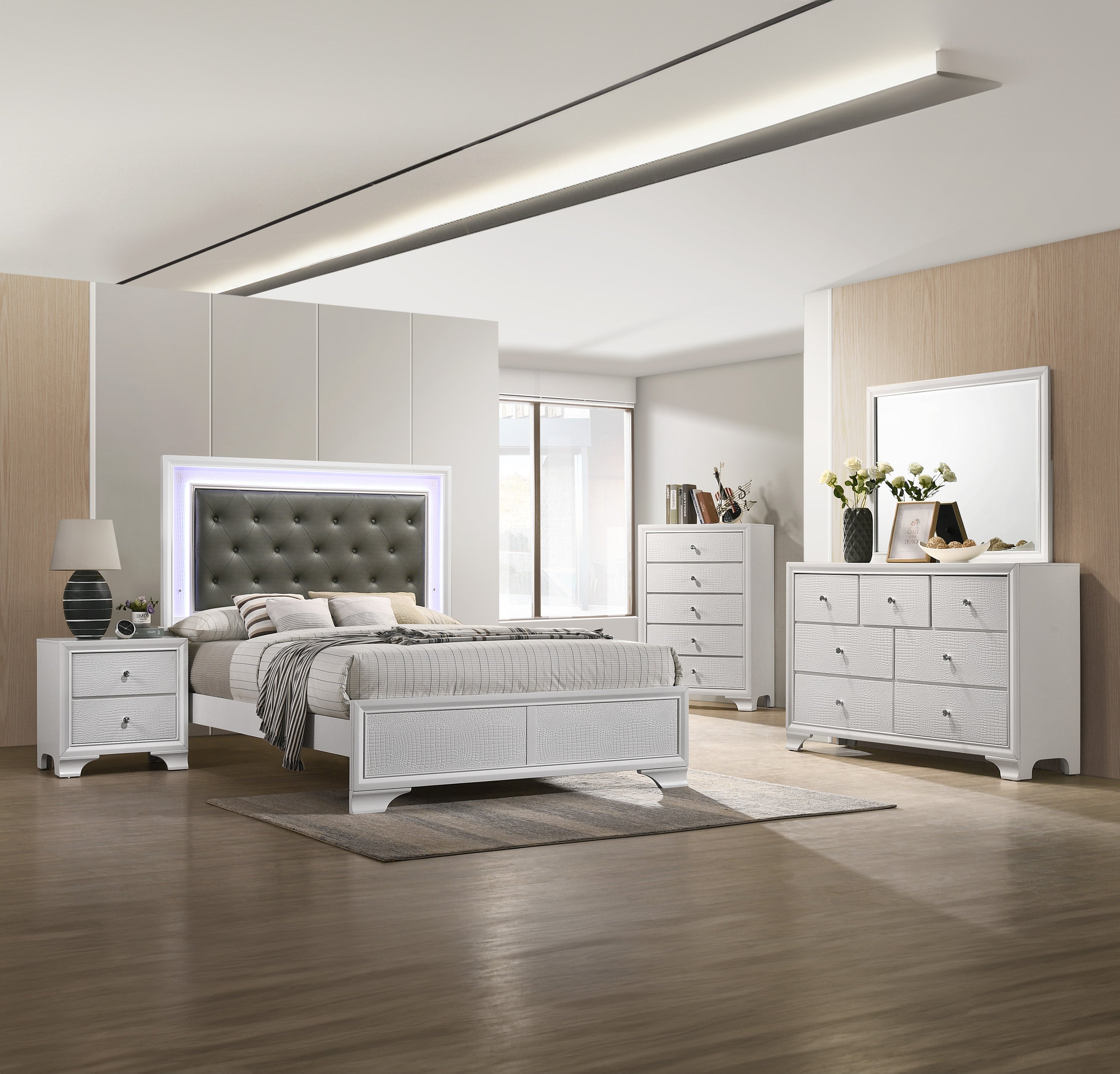LYSSA SETB4312 (10-Piece Bedroom Set)
