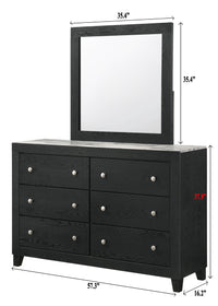 CADENCE B4510-DM (2-Piece Bedroom Set)