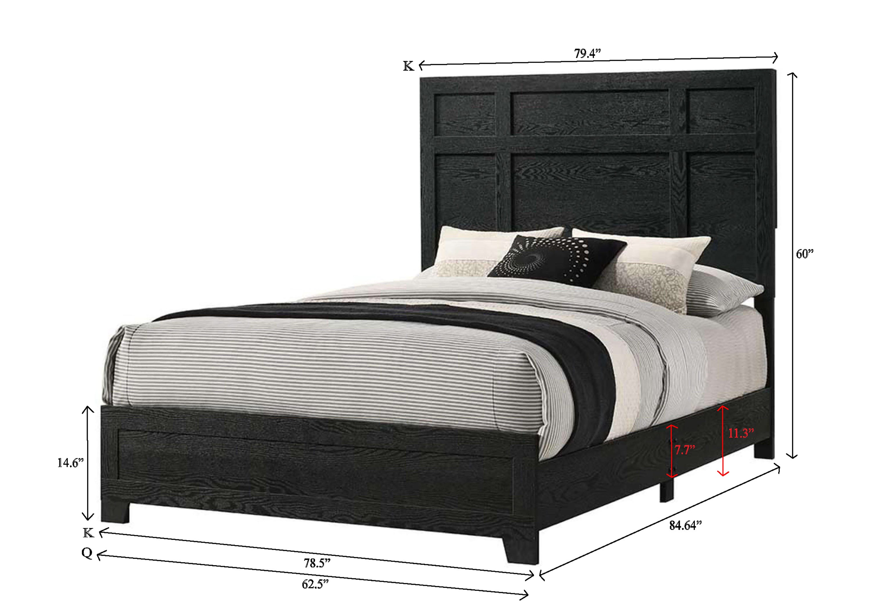 CADENCE SETB4511 (6-Piece Bedroom Set)
