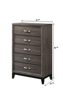 AKERSON B4620K-5P (6-Piece Bedroom Set)
