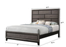 AKERSON B4620K-4P (5-Piece Bedroom Set)