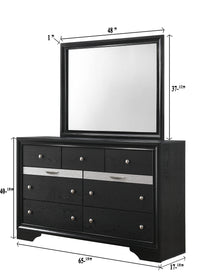 REGATA B4670K-5P (7-Piece Bedroom Set)