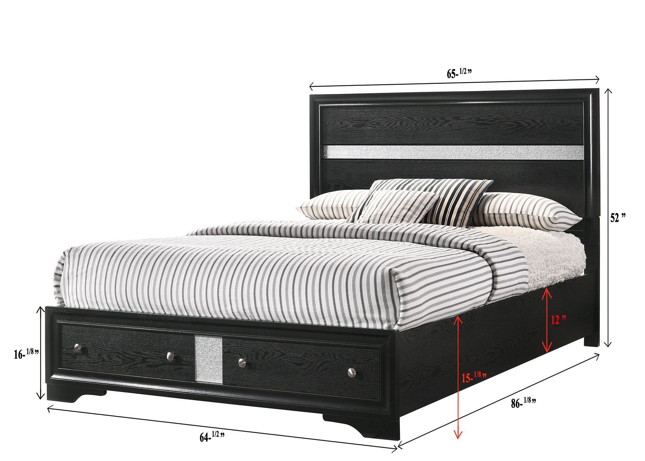 REGATA SETB4670 (9-Piece Bedroom Set)