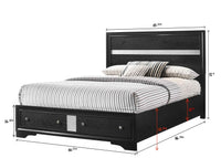 REGATA B4670K-4P (6-Piece Bedroom Set)
