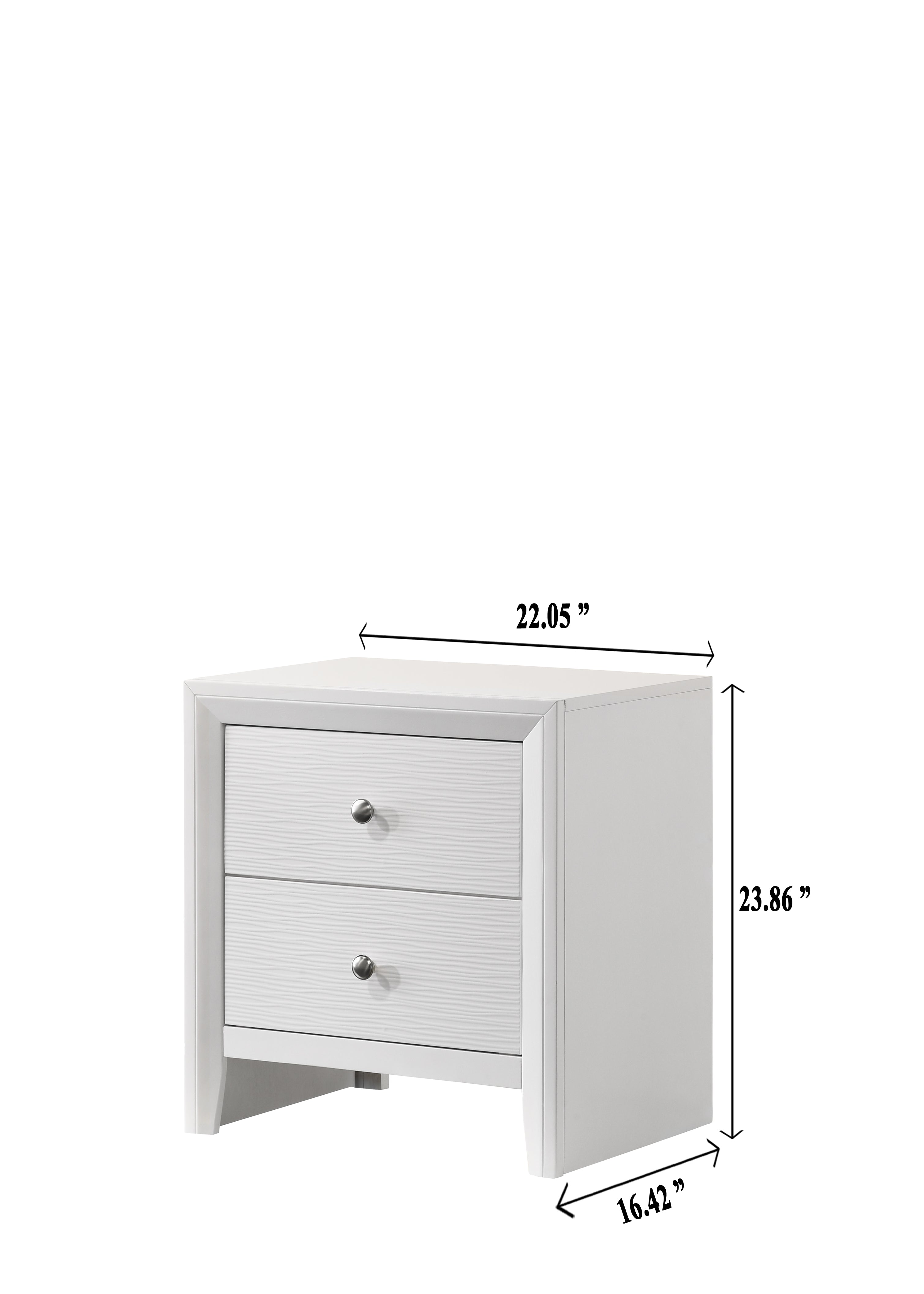DENKER B4712T-4P (5-Piece Bedroom Set)