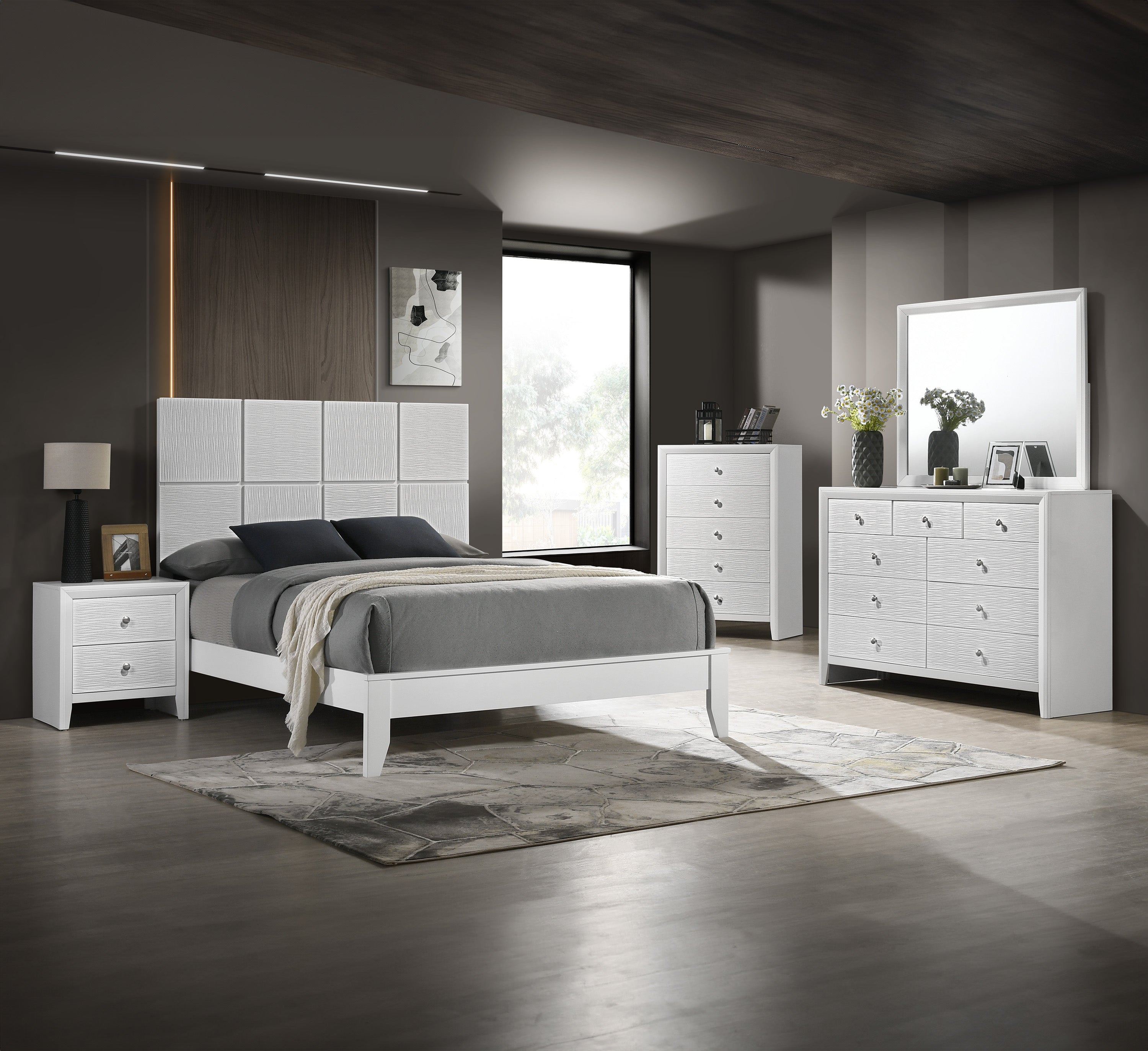 DENKER B4712Q (2-Piece Bedroom Set)
