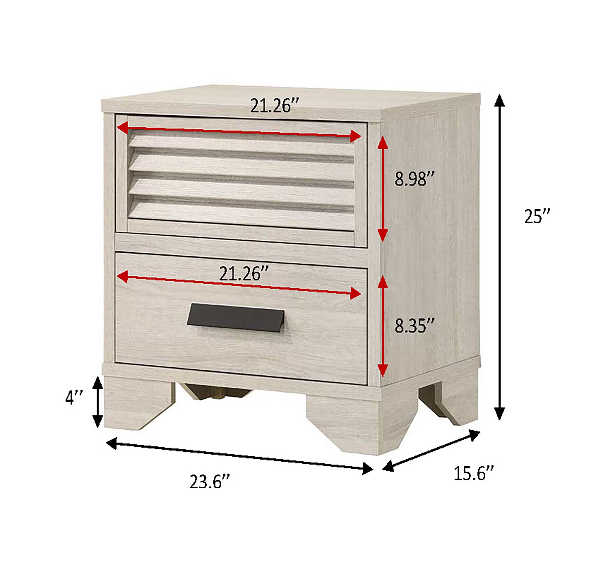 SARTER B4740K-5P (6-Piece Bedroom Set)
