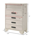 SARTER B4740K-5P (6-Piece Bedroom Set)