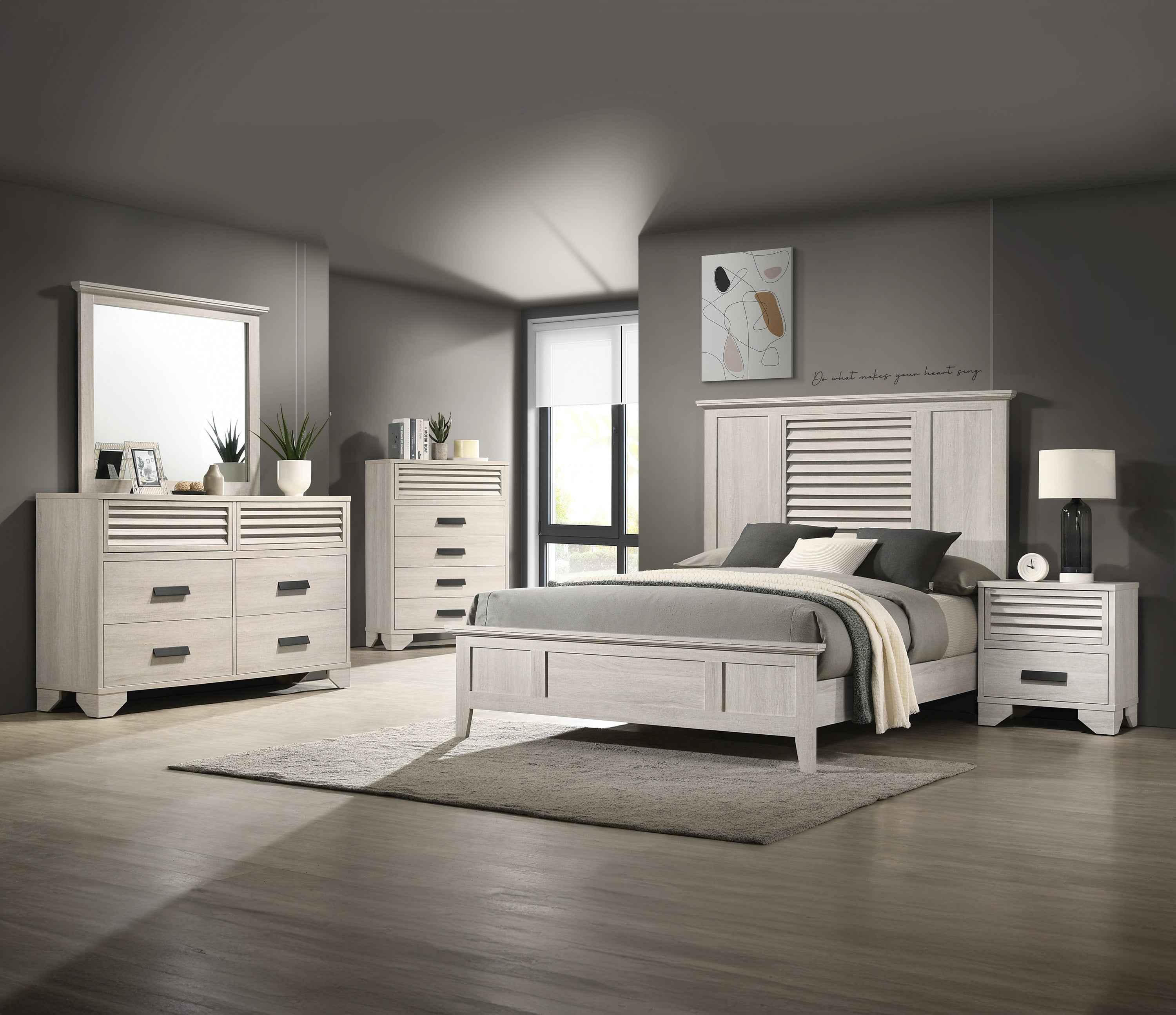 SARTER B4740K-4P (5-Piece Bedroom Set)