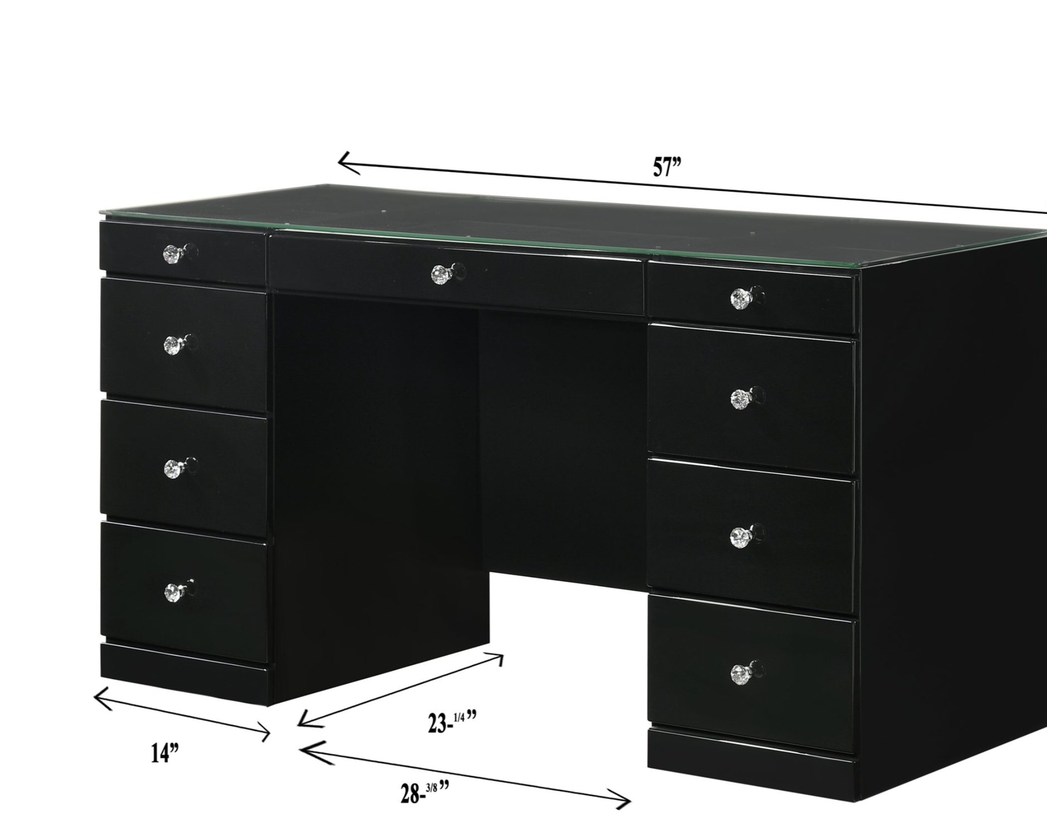 CM4850 Avery Black Vanity