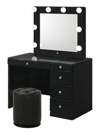 MORGAN B4851BK-4852-11 (4-Piece Bedroom Set)