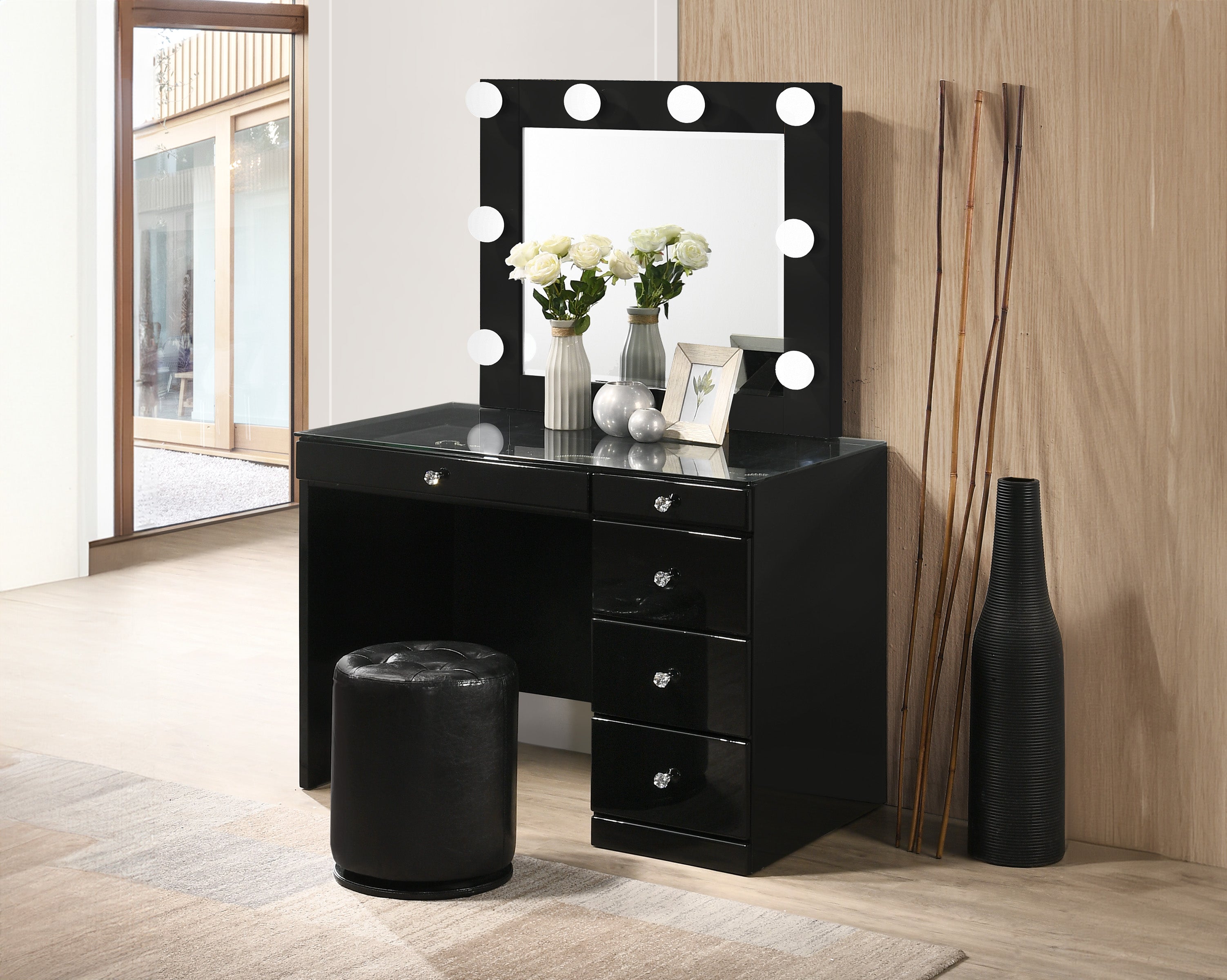 AVERY B4850BK-4852-11 (4-Piece Bedroom Set)