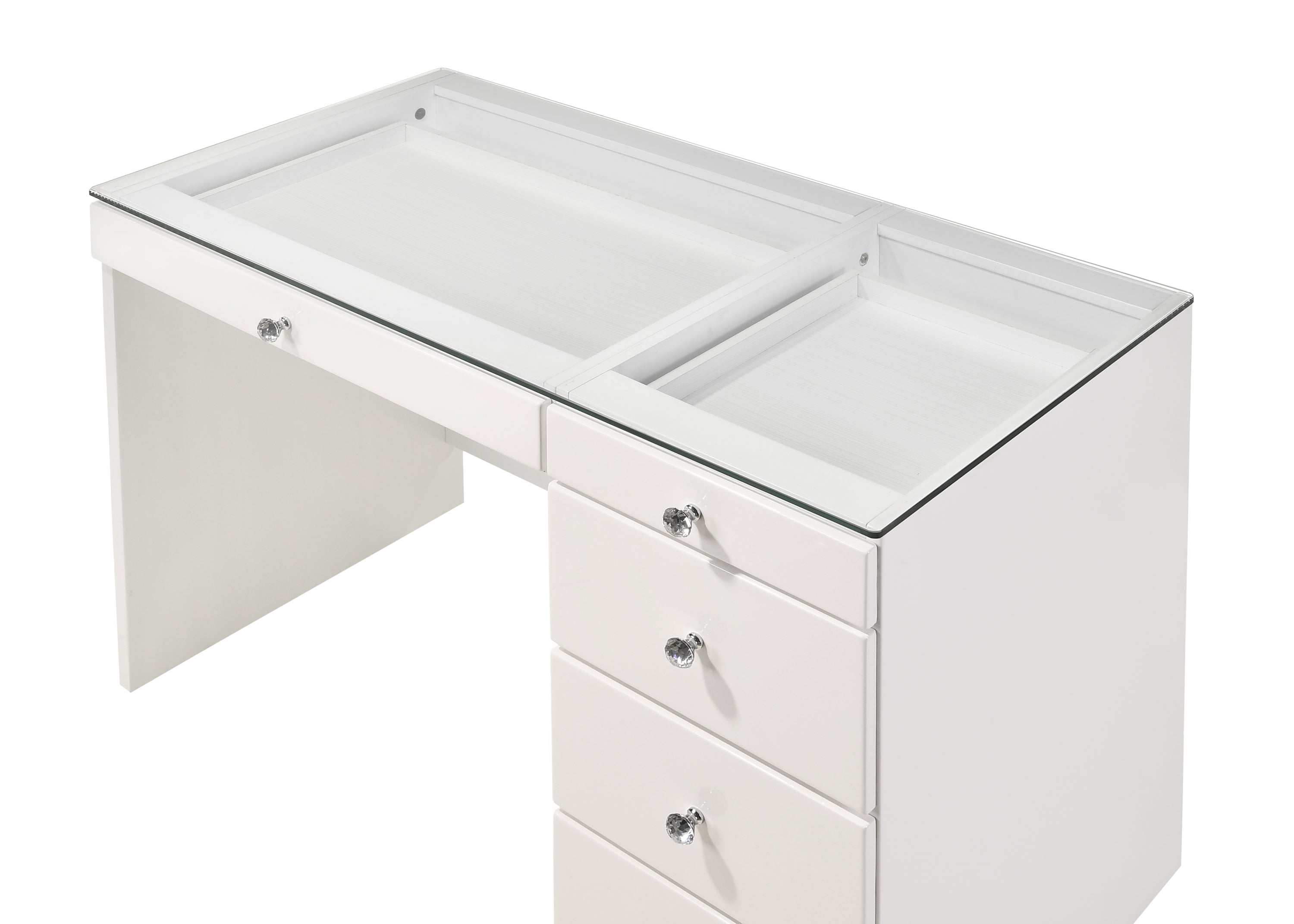 MORGAN B4851WH-4852-11 (4-Piece Bedroom Set)