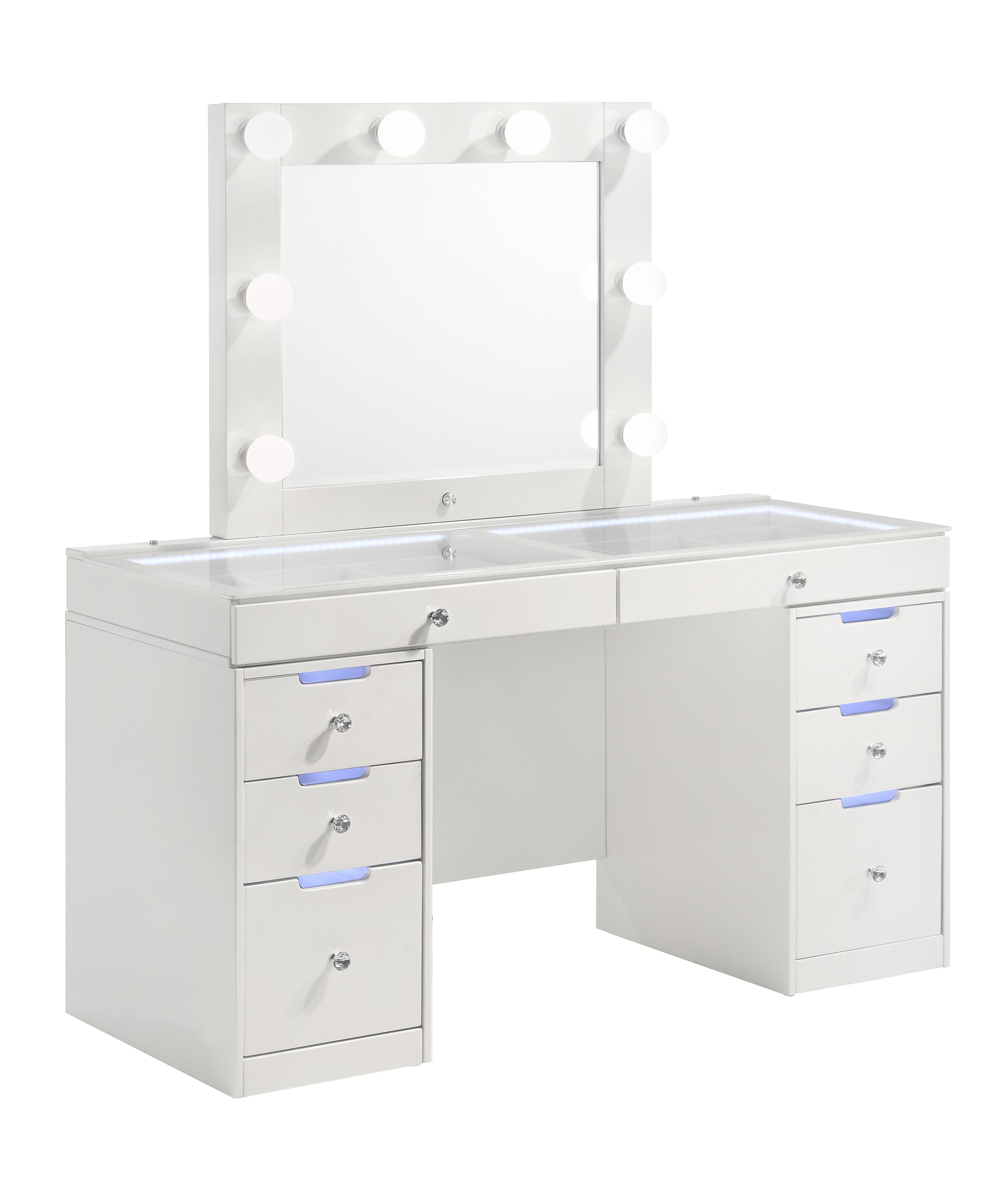 LUXO B4852WHSET (5-Piece Bedroom Set)