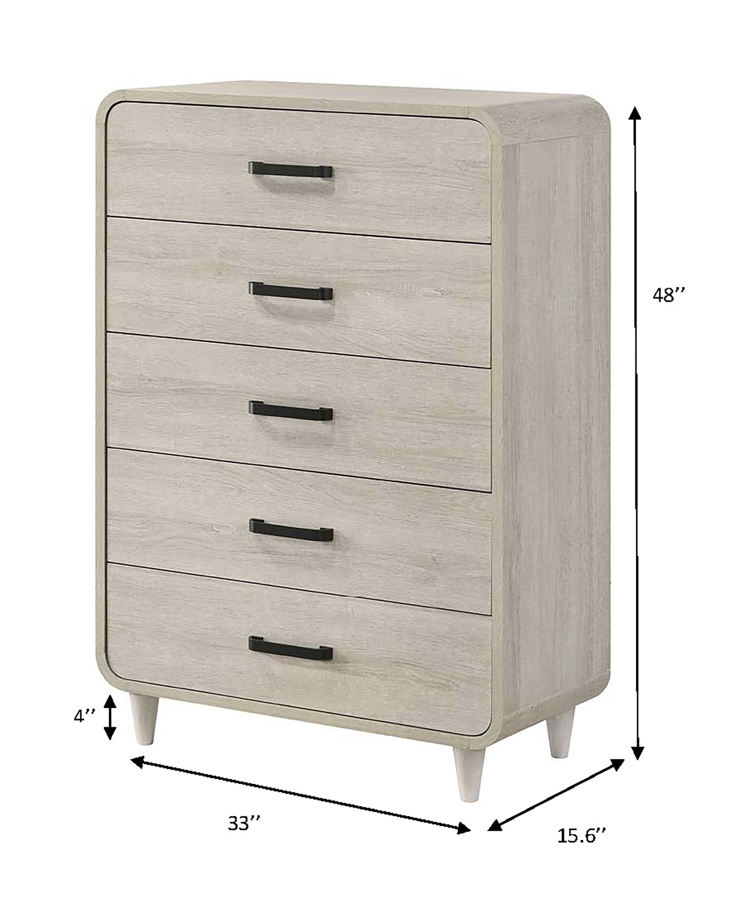 NYOMI B4900K-5P (6-Piece Bedroom Set)