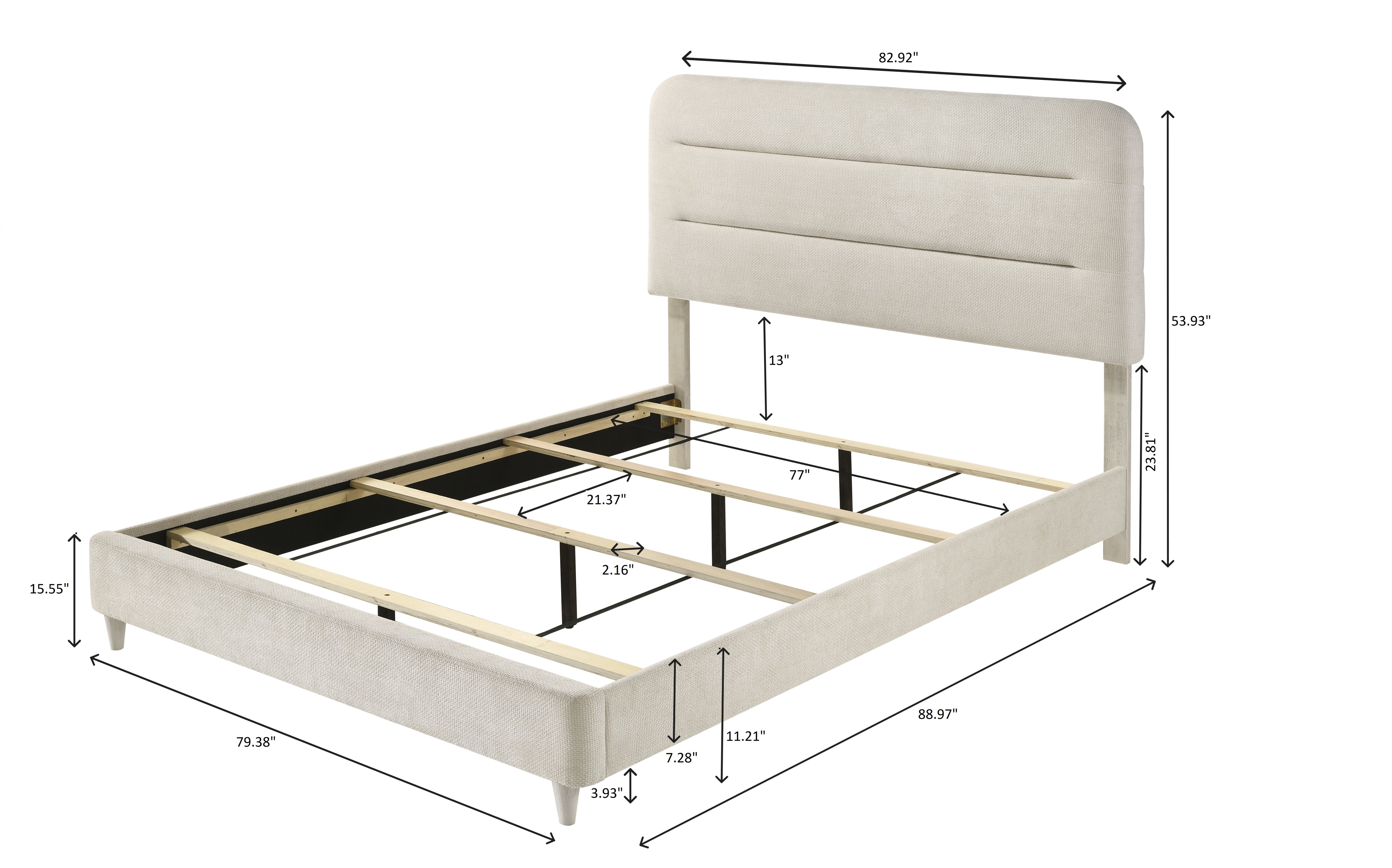 NYOMI B4900K-5P (6-Piece Bedroom Set)