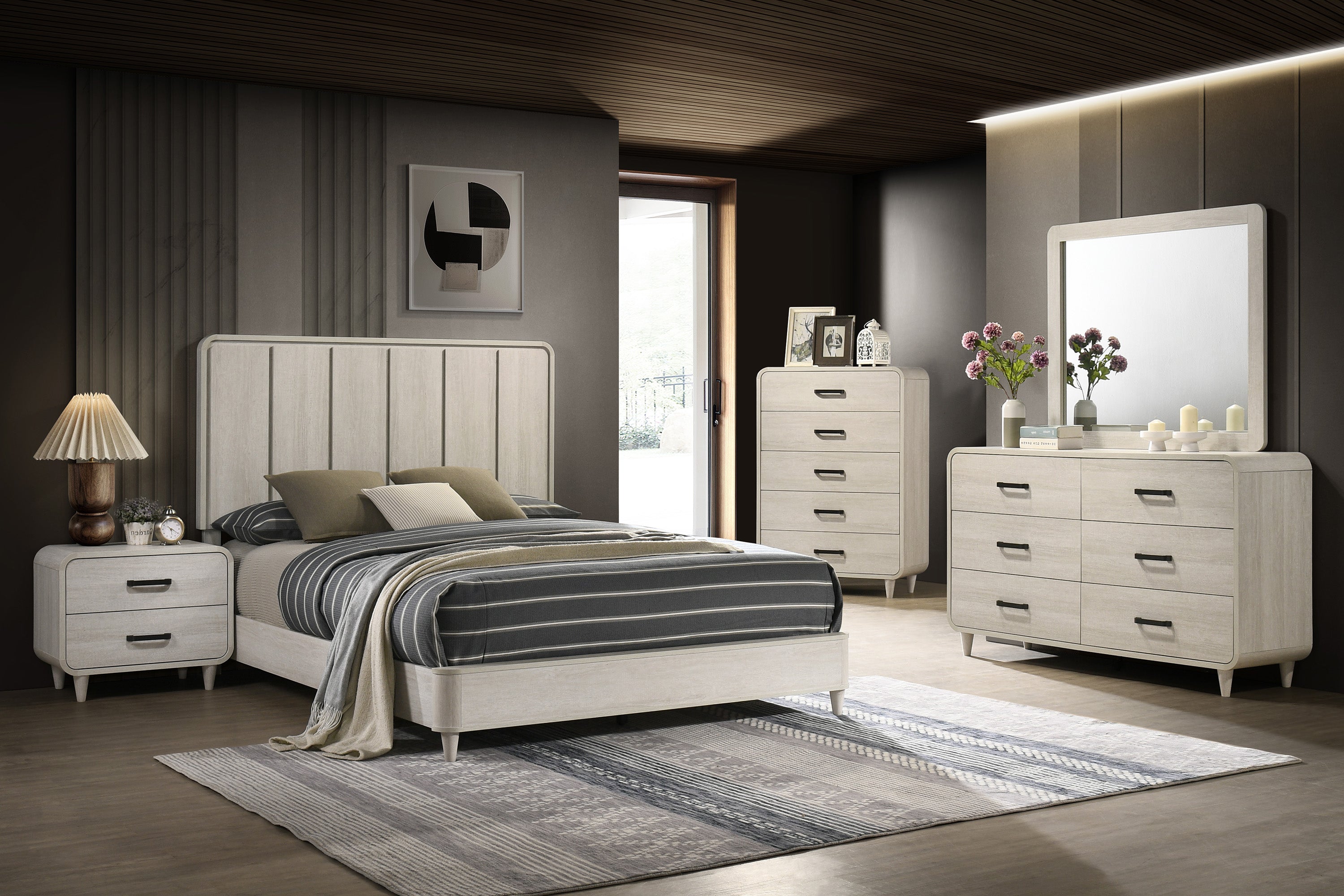 NYOMI SETB4902 (7-Piece Bedroom Set)
