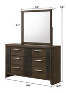 CARLTON B5550K-4P (5-Piece Bedroom Set)
