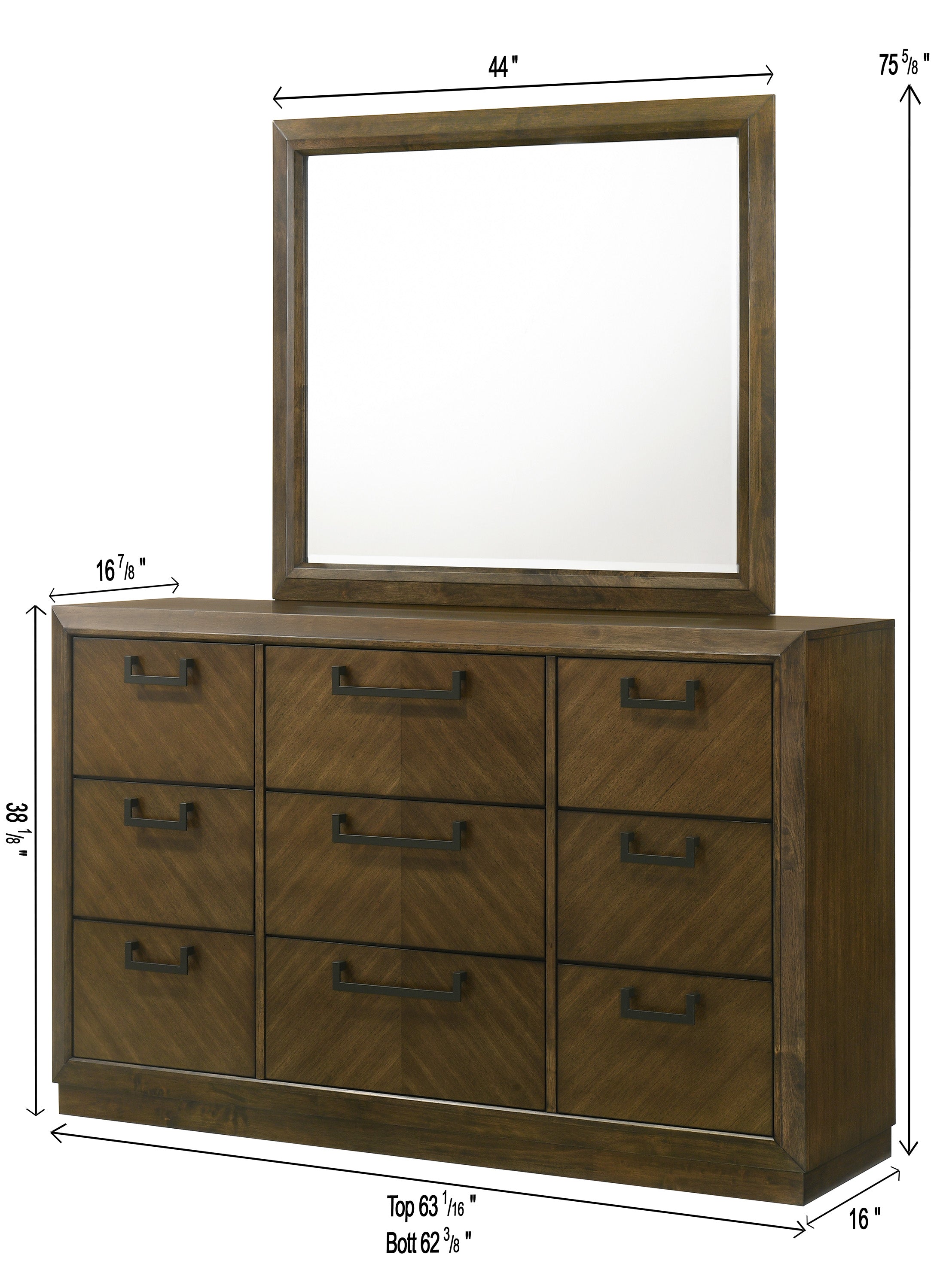 LAKECREST B6520-DM (2-Piece Bedroom Set)