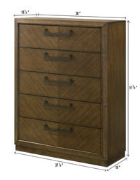 LAKECREST B6520Q-5P (7-Piece Bedroom Set)