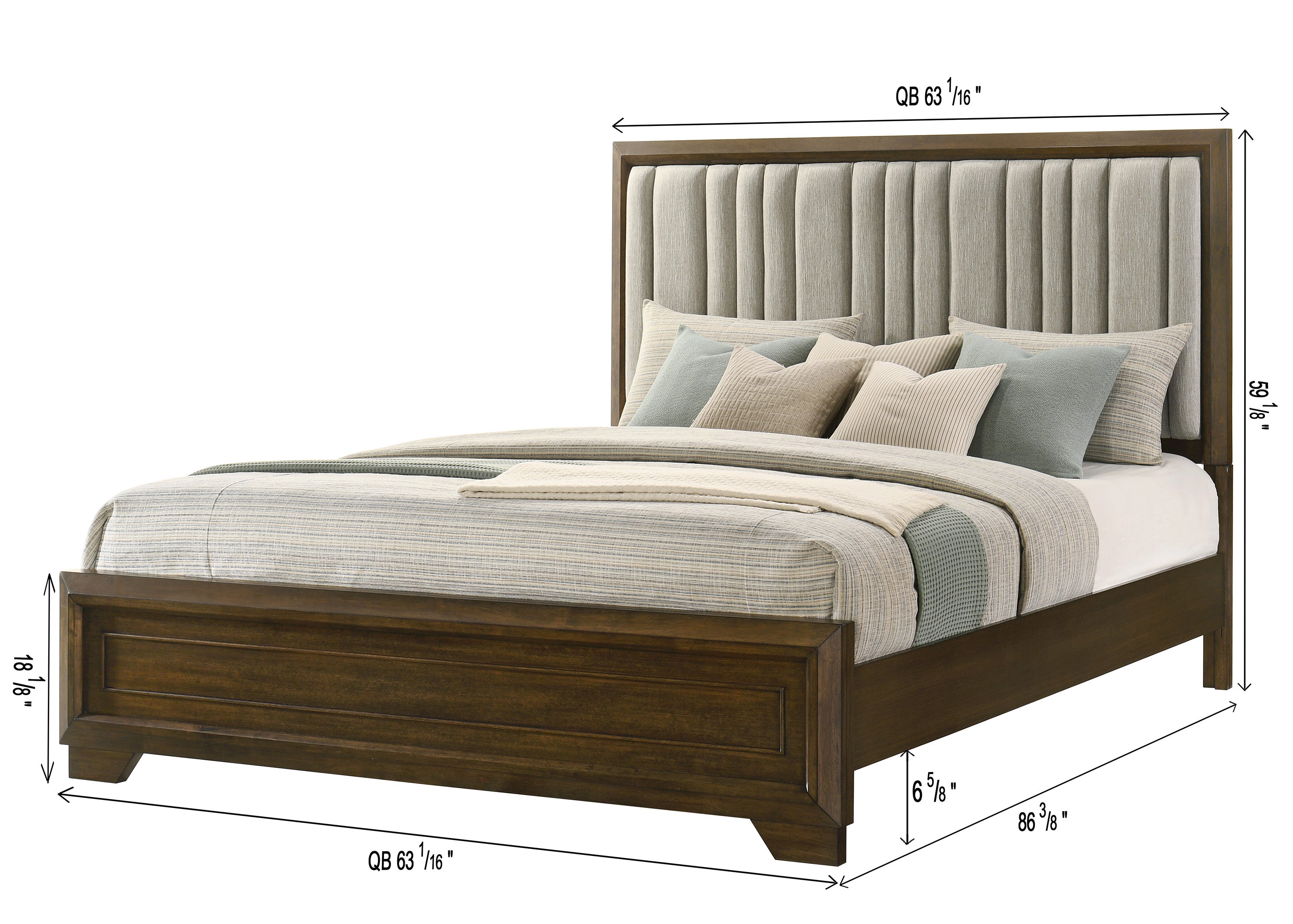 LAKECREST B6520Q (3-Piece Bedroom Set)