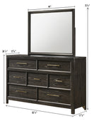 ETHEL B6530K-4P (6-Piece Bedroom Set)