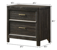 ETHEL B6530K-5P (7-Piece Bedroom Set)