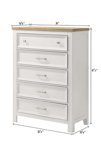 ASTON B6550Q-5P (7-Piece Bedroom Set)