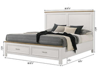 ASTON B6550Q (3-Piece Bedroom Set)
