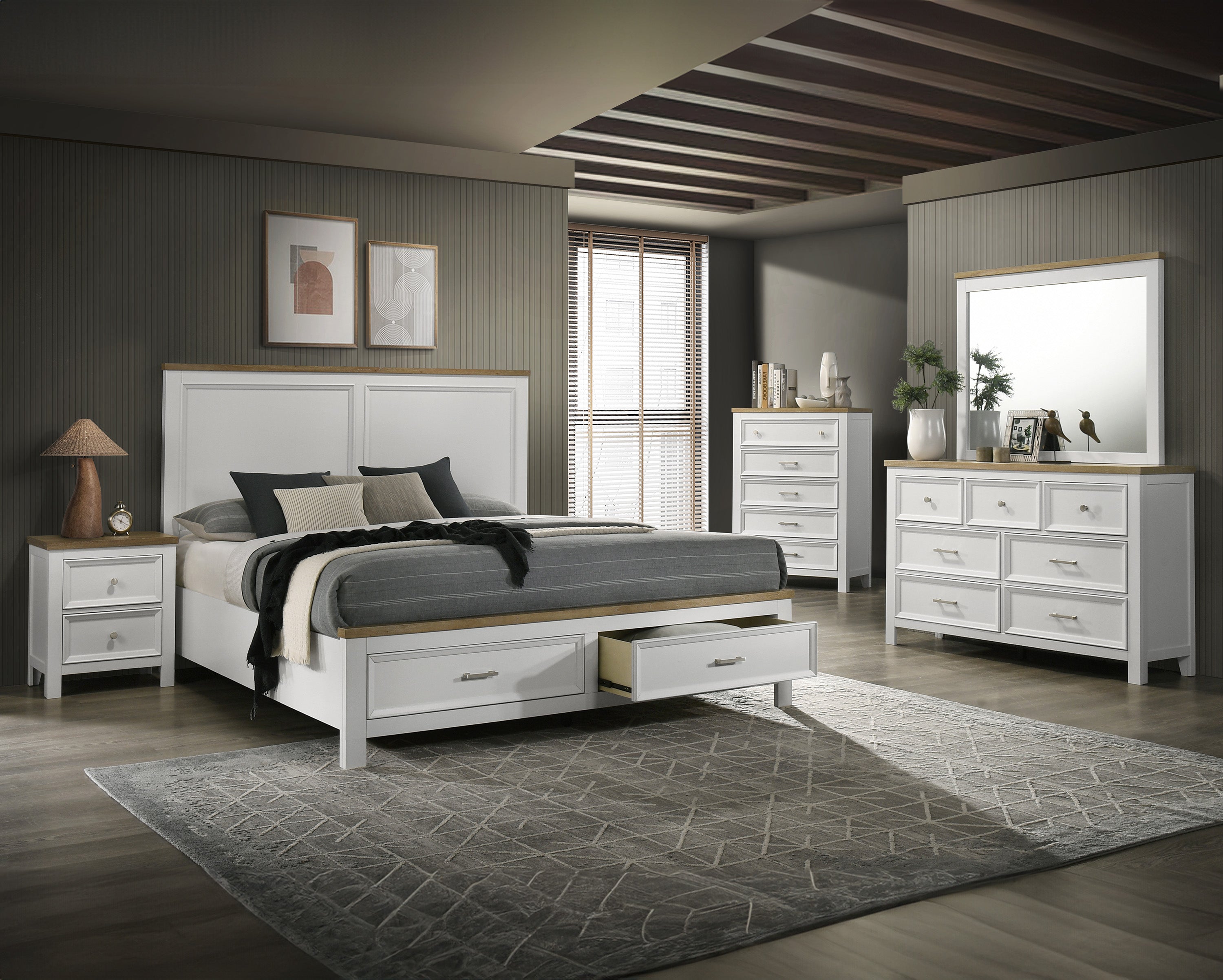 ASTON SETB6550 (9-Piece Bedroom Set)