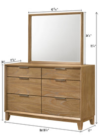 FLORIAN B6572K-5P (7-Piece Bedroom Set)
