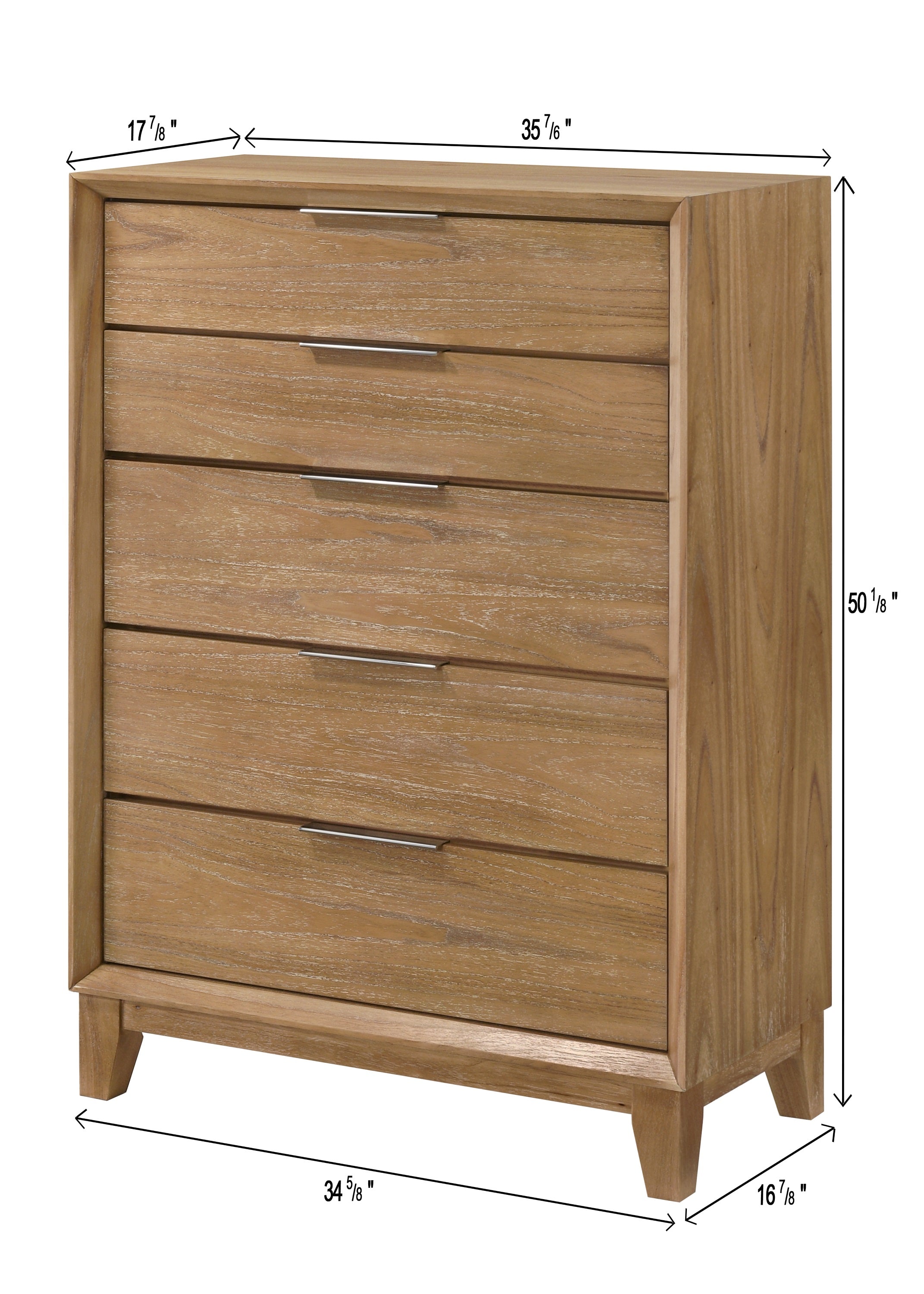 FLORIAN B6572Q-5P (7-Piece Bedroom Set)