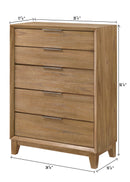FLORIAN B6572K-5P (7-Piece Bedroom Set)