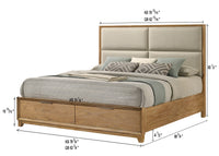 FLORIAN SETB6572 (9-Piece Bedroom Set)