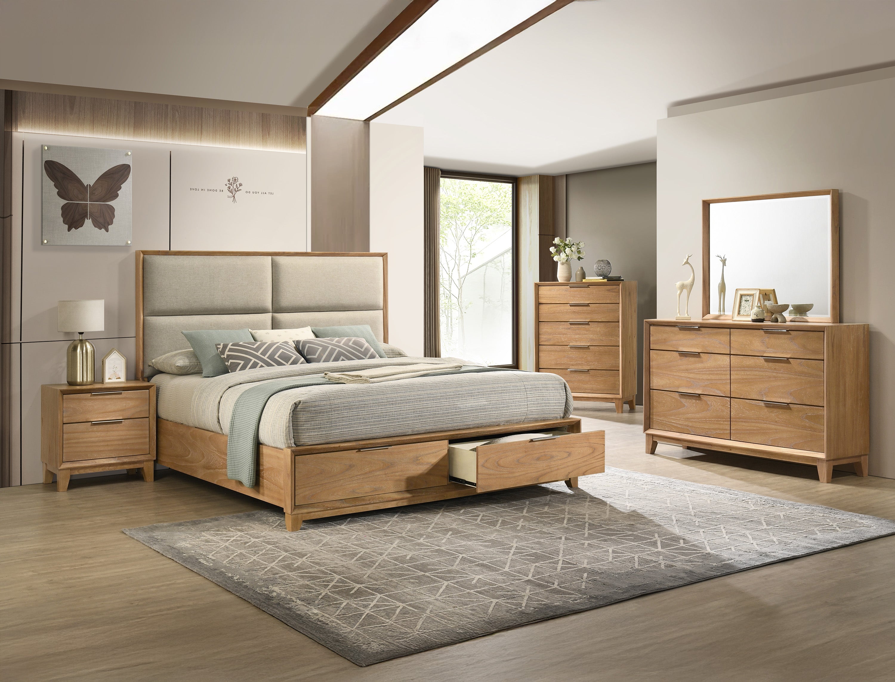 FLORIAN B6572K (3-Piece Bedroom Set)