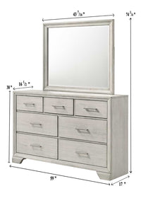 JAYMES B6582K-4P (6-Piece Bedroom Set)