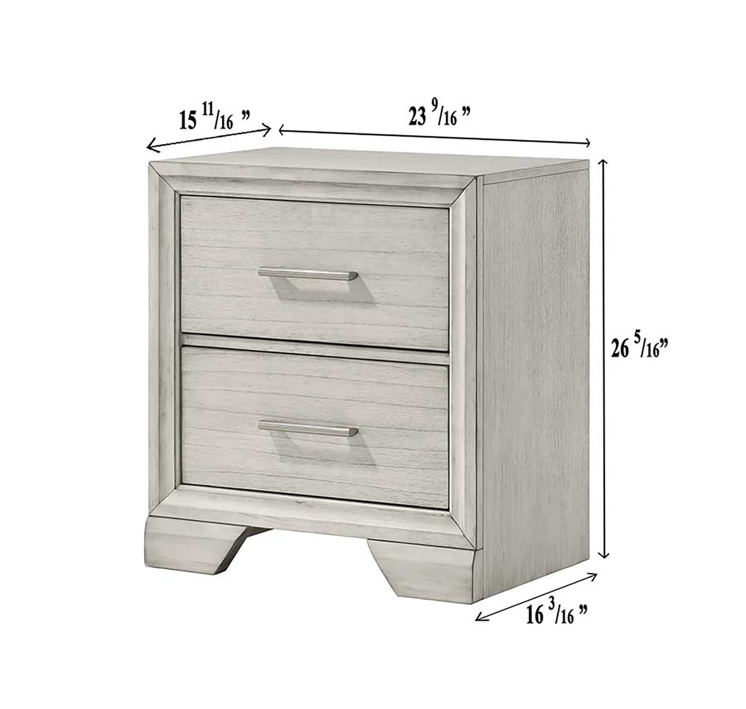 JAYMES B6582K-5P (7-Piece Bedroom Set)