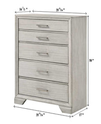 JAYMES B6582K-5P (7-Piece Bedroom Set)
